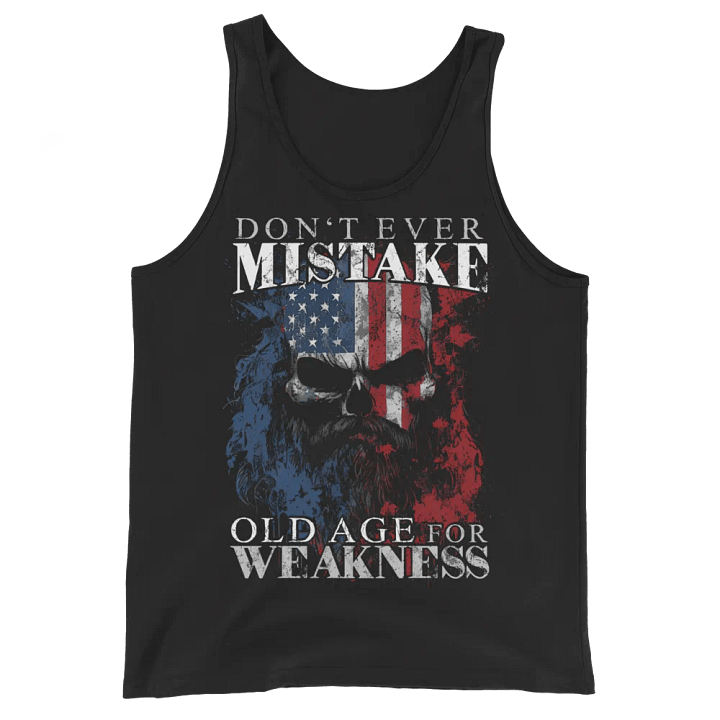 Don't Mistake Old Age for Weakness Tank Top product image (1)