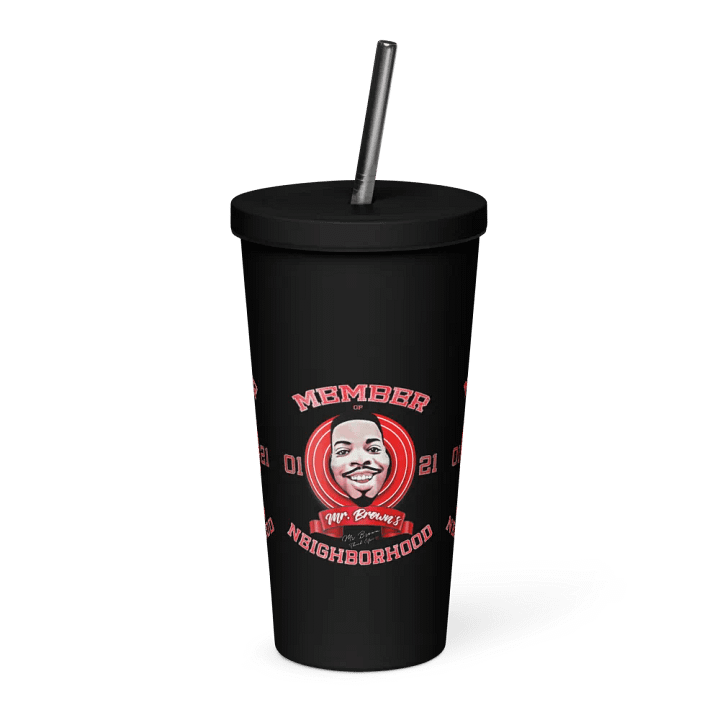 Mr. Brown's Neighborhood Neighborly Vibes Insulated Tumbler product image (1)