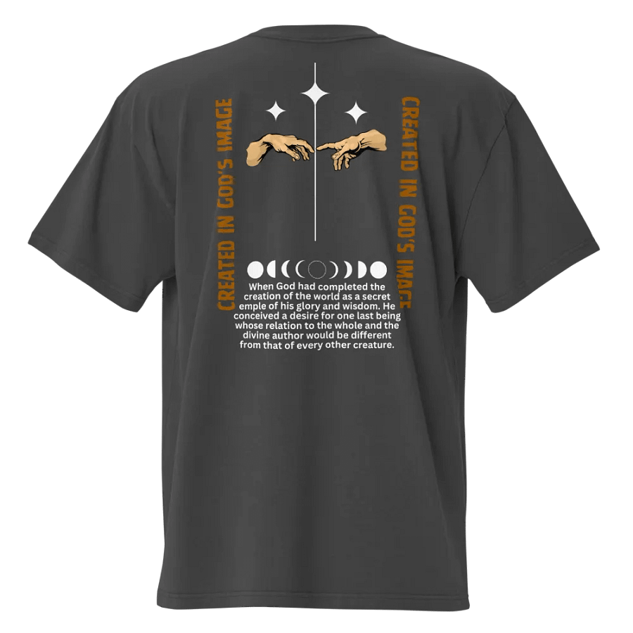 Created in God's image Unisex Tee product image (3)
