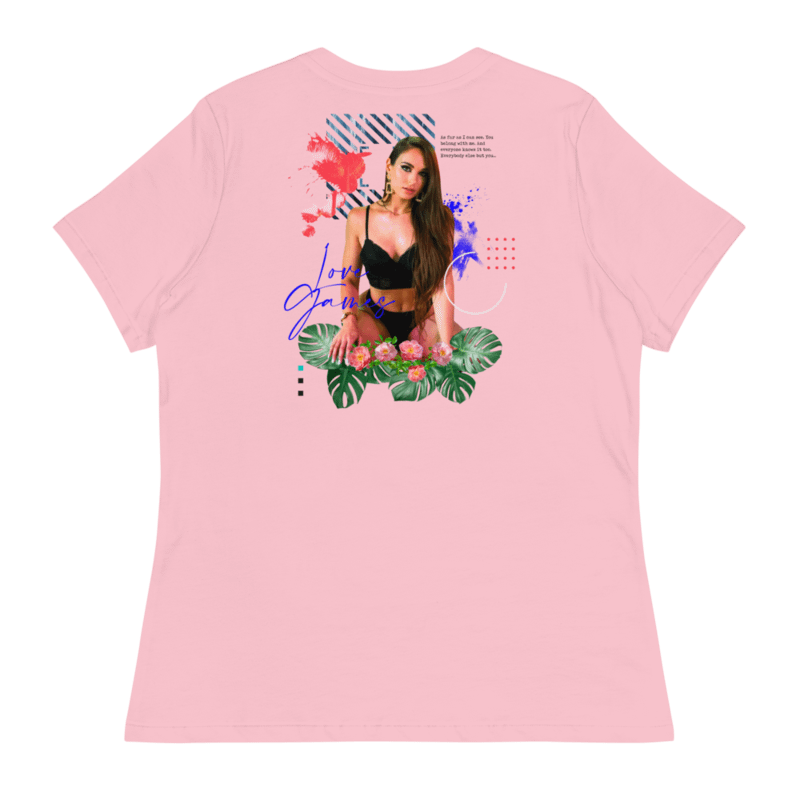 Love Games Delta Women's Tee - Pink product image (2)