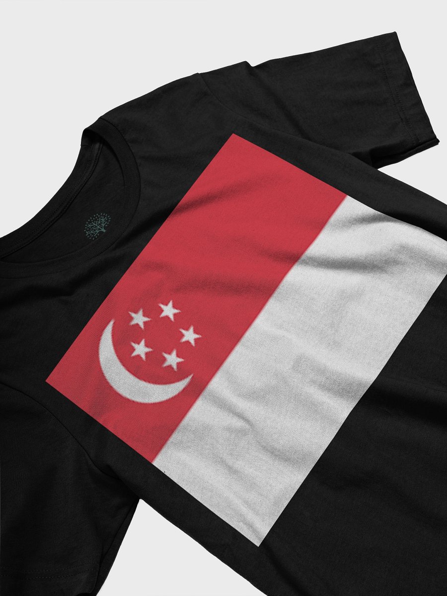 Singapore Flag Unisex Supersoft T-Shirt - Exclusive Design product image (23)
