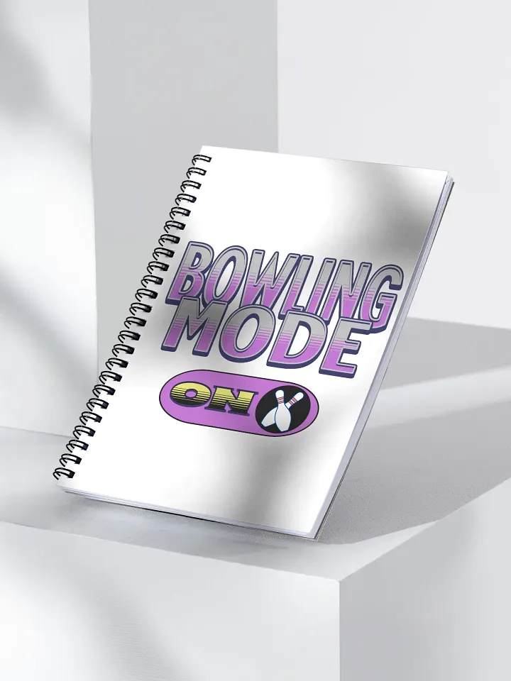 Bowling Mode On Spiral Notebook product image (2)