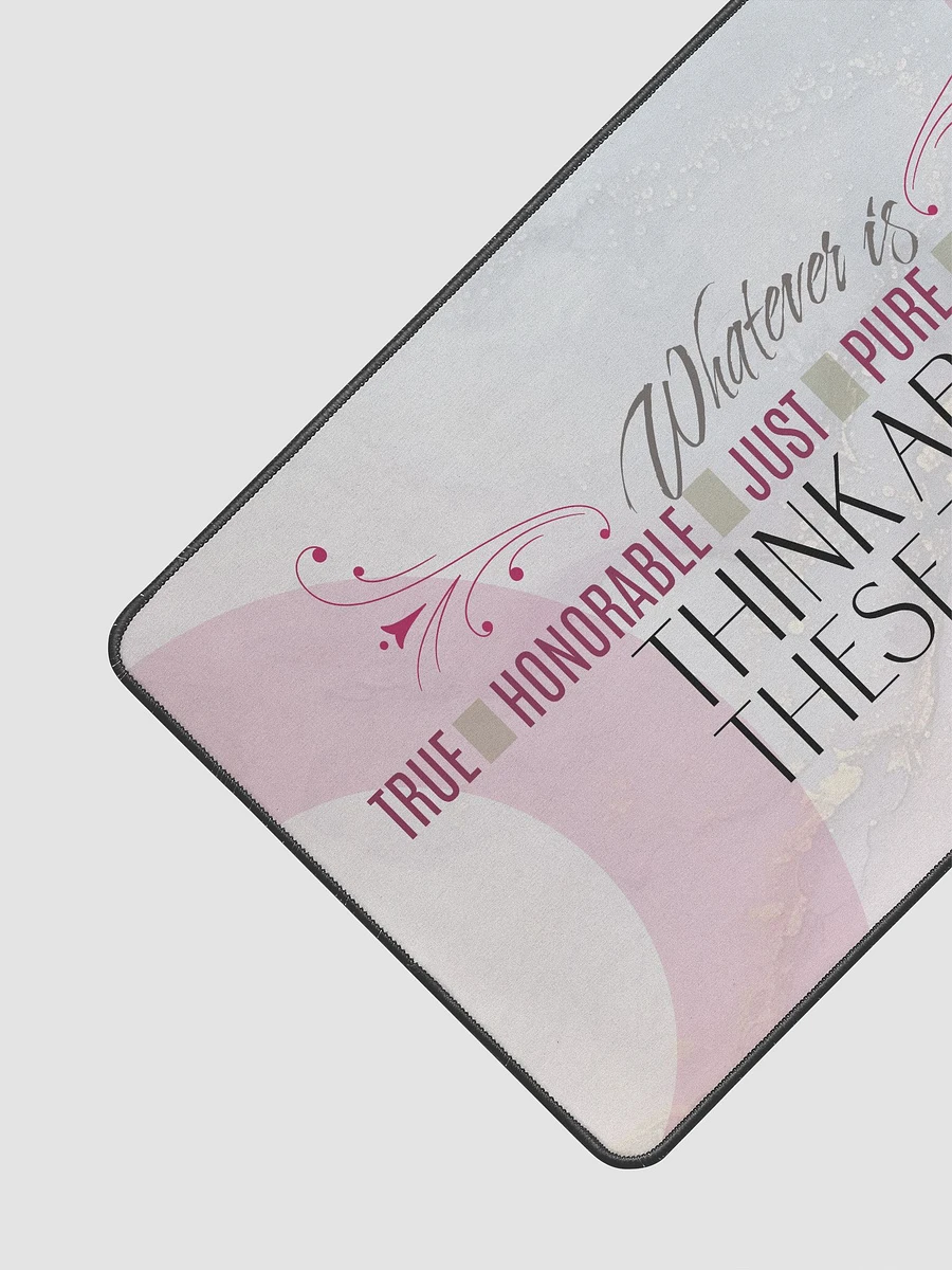 Inspirational Pink Desk Mat product image (5)