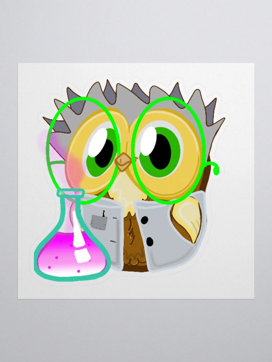 MAD HOOTY STICKER product image (2)