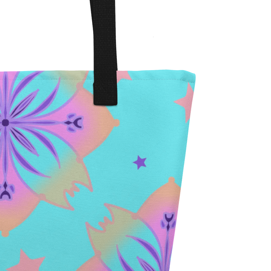 Pretty Pastel Bow Pattern All Over Print Tote product image (3)