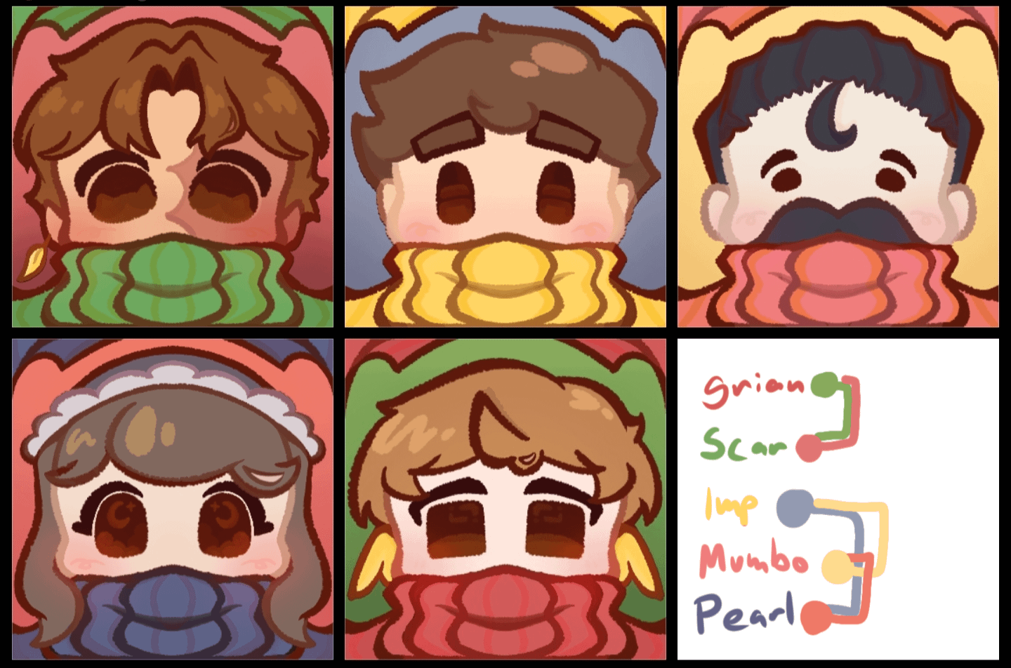 Boatem crew - Hermitcraft Buttons product image (3)