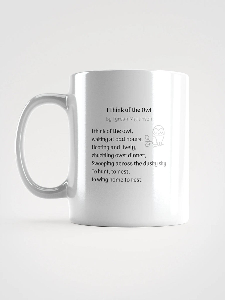 Owl Poetry Mug product image (17)