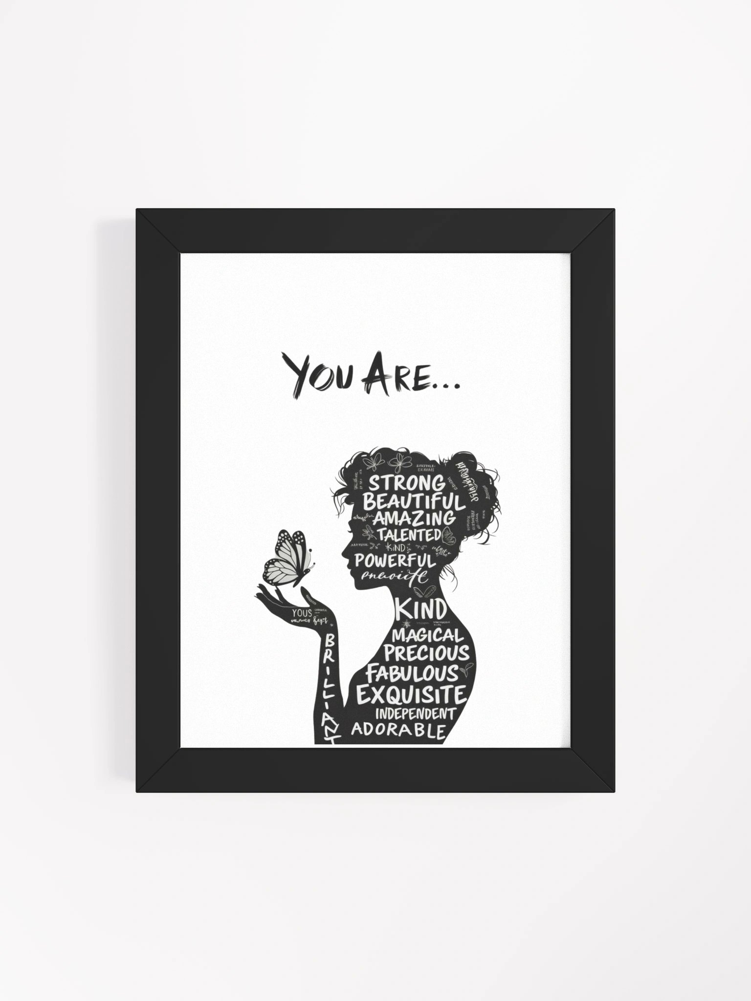 Empowerment Silhouette Framed Poster product image (4)