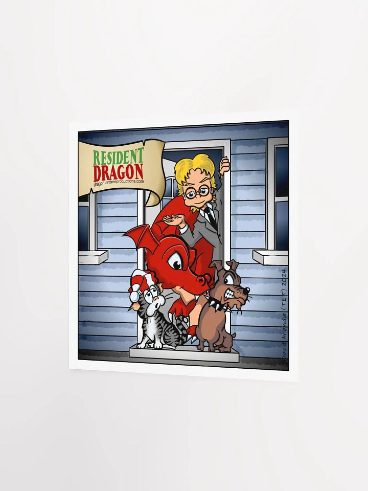 Main Cast Cover 01 - Resident Dragon Poster product image (2)