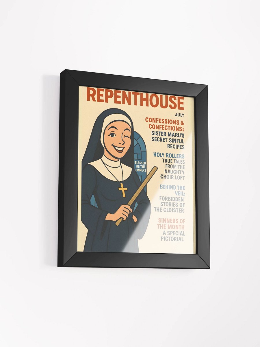 ✨ RepentHouse – First Issue (Framed 8 x 10) ✨ product image (2)