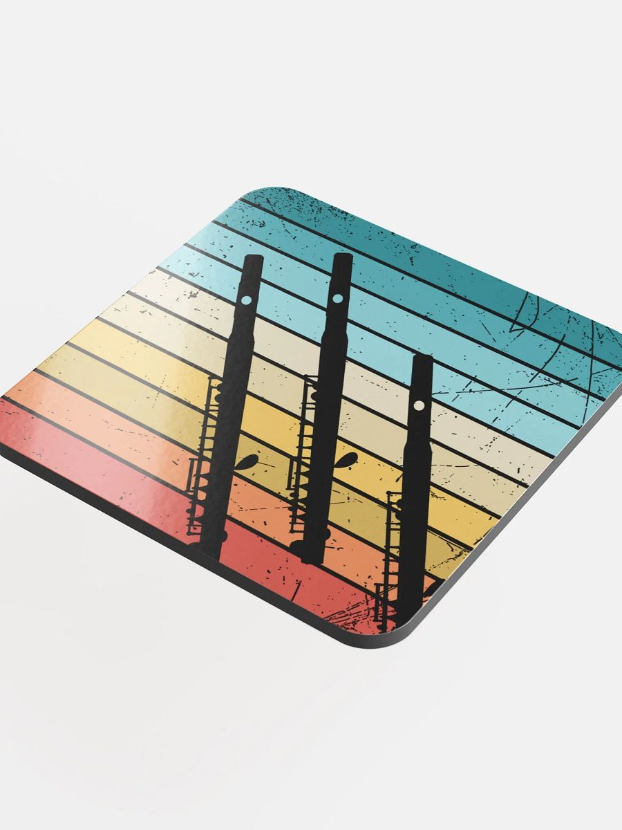 Retro Abstract Flute Coaster - Piccolo product image (4)