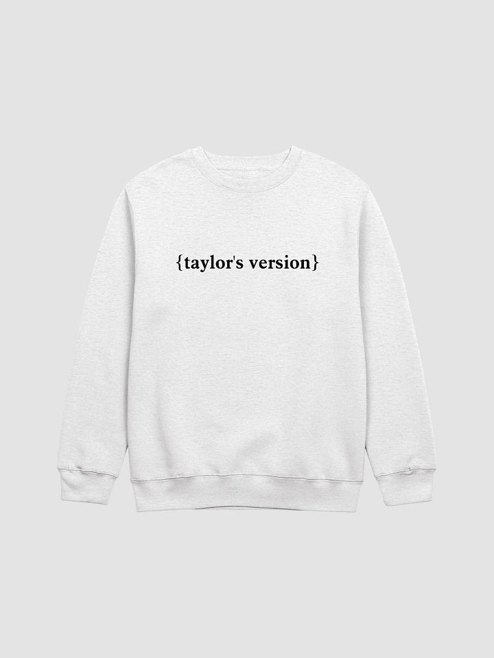 {taylor's version} sweatshirt product image (1)