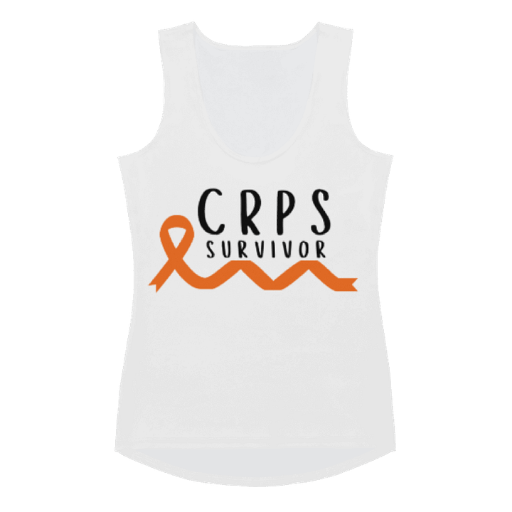 CRPS Survivor Bottom Ribbon Tank Top (Women's) product image (1)