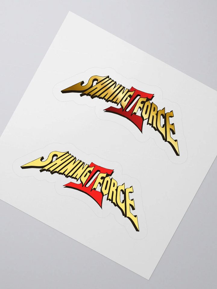 Shining Force 2 Logos Stickers product image (2)