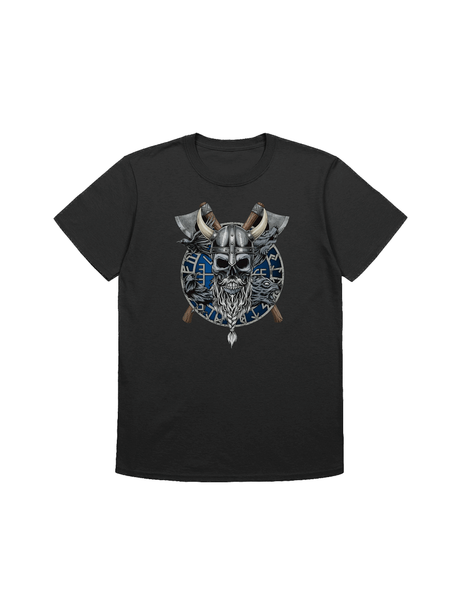 Viking Skull Front Graphic Tee product image (1)