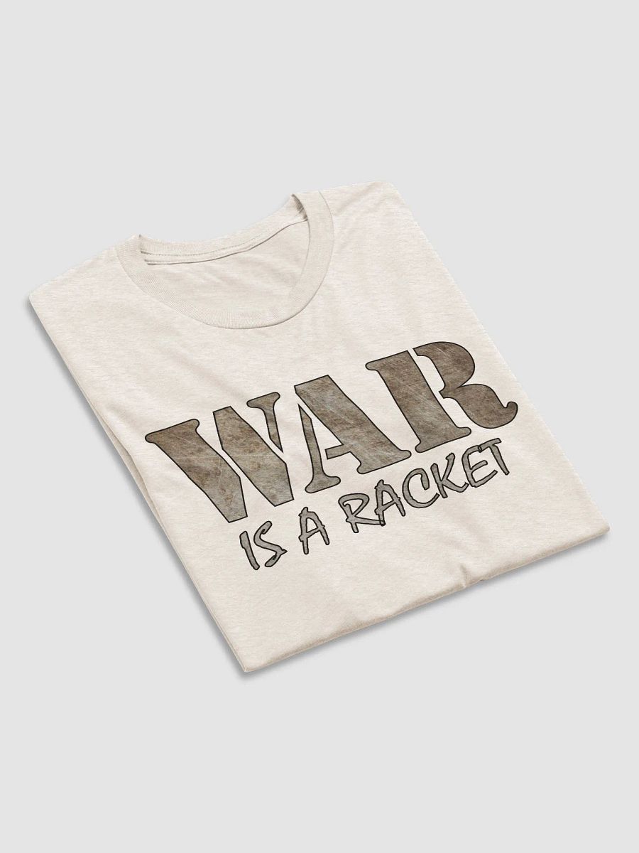 War Is A Racket - Metal - Bella+Canvas Triblend Short Sleeve T-Shirt product image (4)