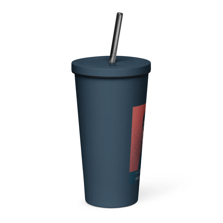 Gosh For President Insulated Tumbler With a Straw product image (4)