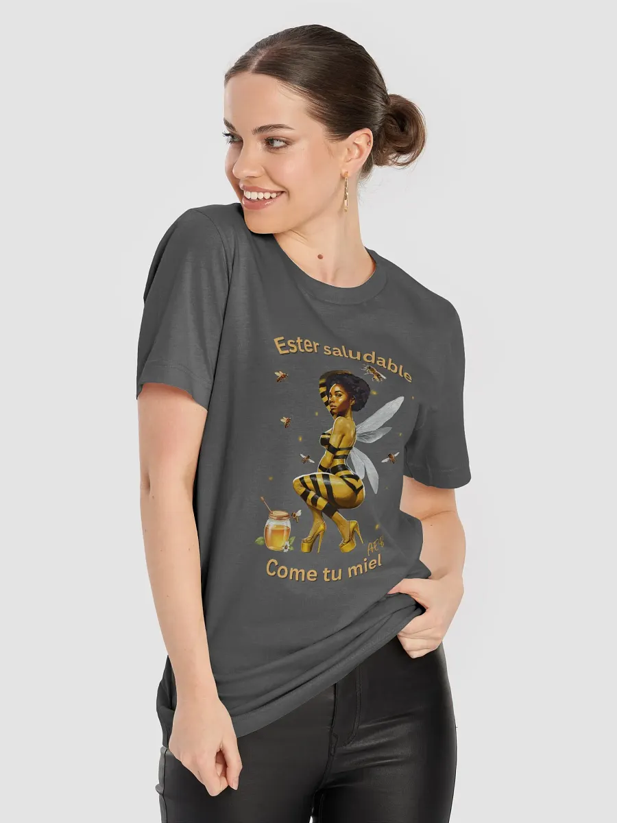 Bee-Healthy Bella+Canvas Tee product image (6)