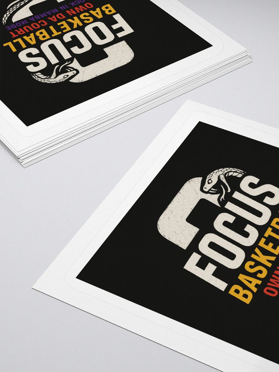 Mamba Mode Kiss Cut Stickers product image (14)