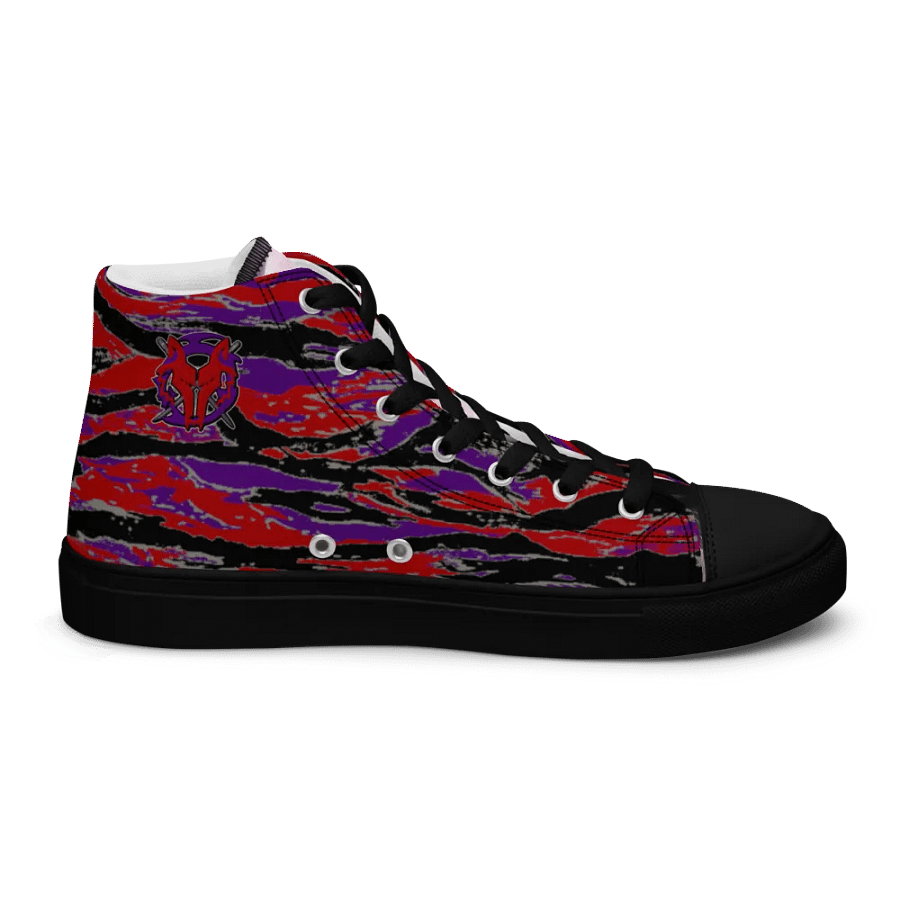Women's Tiger Stripe Insomnia Squad Canvas Hi-Tops product image (8)