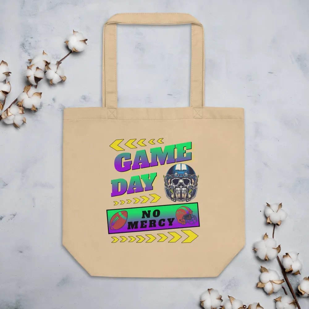 Game Day No Mercy Football Eco-Friendly Tote Bag product image (3)