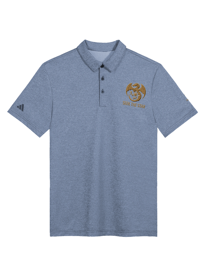 🌟 GOLD DRAGON “SEEK THE STAR” // ADIDAS POLO DROP product image (4)