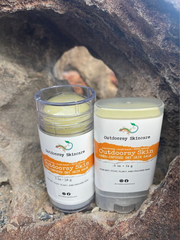 Outdoorsy Dry Skin Herbal Infused Lotion Stick product image (1)