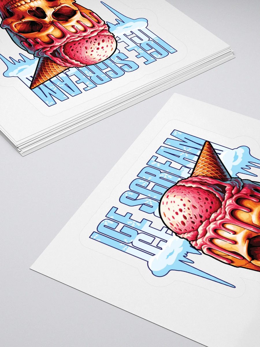 Ice Screams Kiss Cut Stickers product image (12)