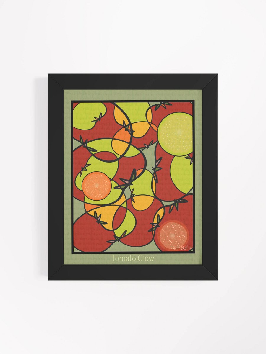 Tomato Glow – Framed Art Poster product image (4)