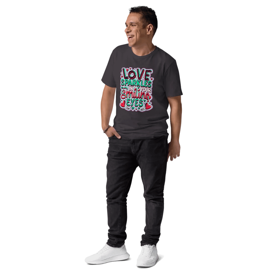 Love Sparkles in your smiling eyes T-shirt - Ver 2 product image (10)