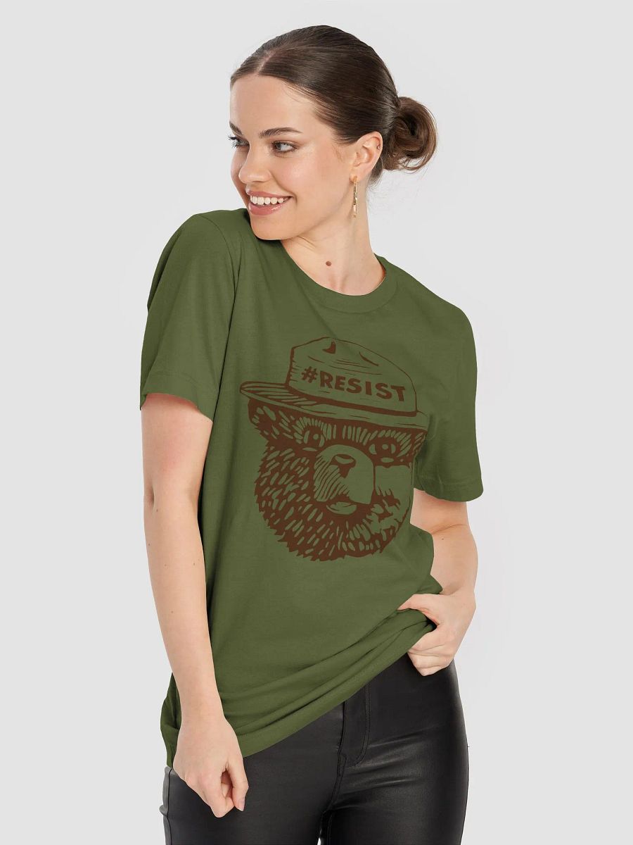 Smokey RESIST BEAR Comfort Fitted T-Shirt Alt National Parks Wear Resistance Rangers product image (8)