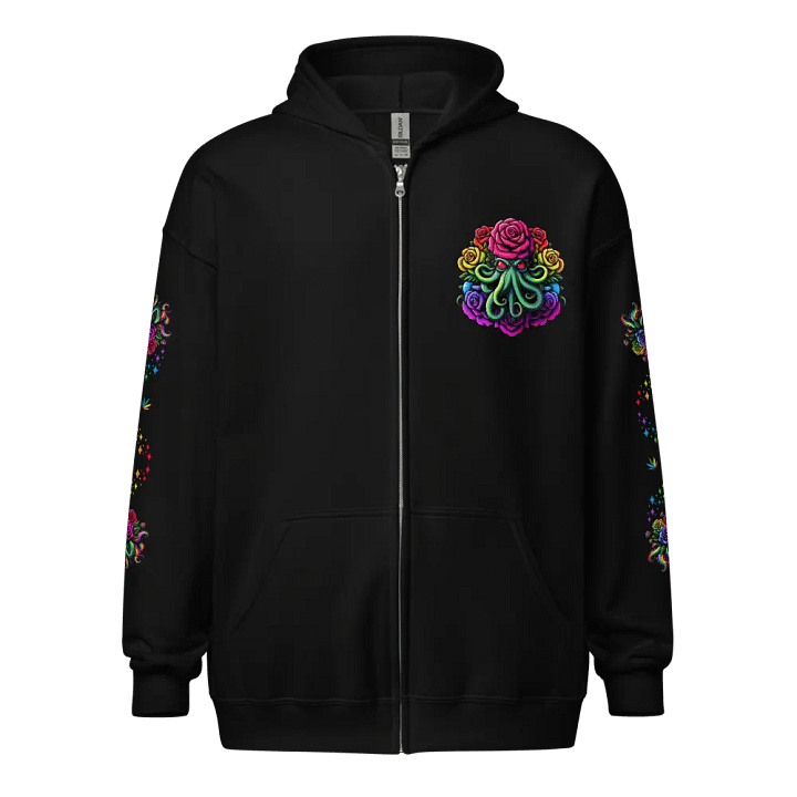 PRIDE Cthulhu Royalty Hoodie Zip-Up (Lots of Colors!) (Up to 5xl!) product image (1)