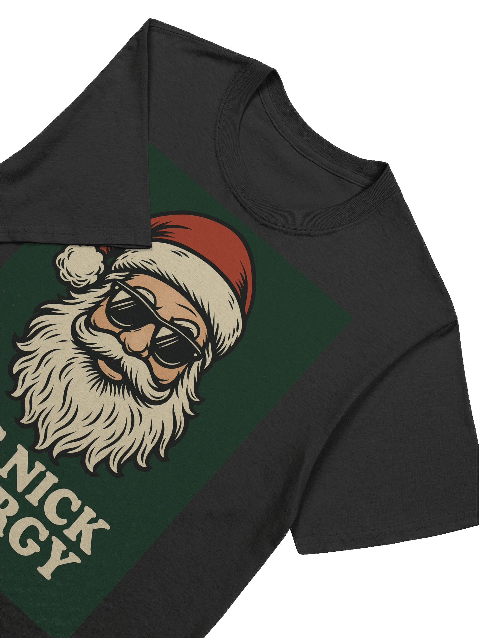 Big Nick Energy Santa Shirt | Funny Christmas Graphic Tee product image (7)