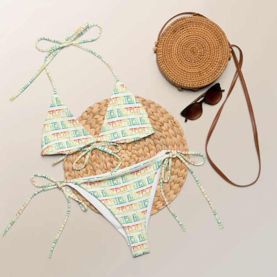 Rizz Cloth Co String Bikini Rasta Light product image (8)