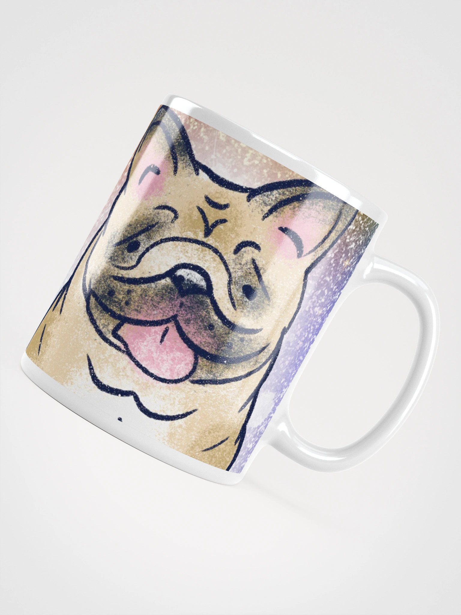 Glittery French Bulldog Mom Mug product image (12)