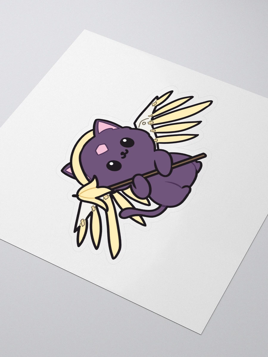 Scuffed Mercy Cat Sticker product image (5)