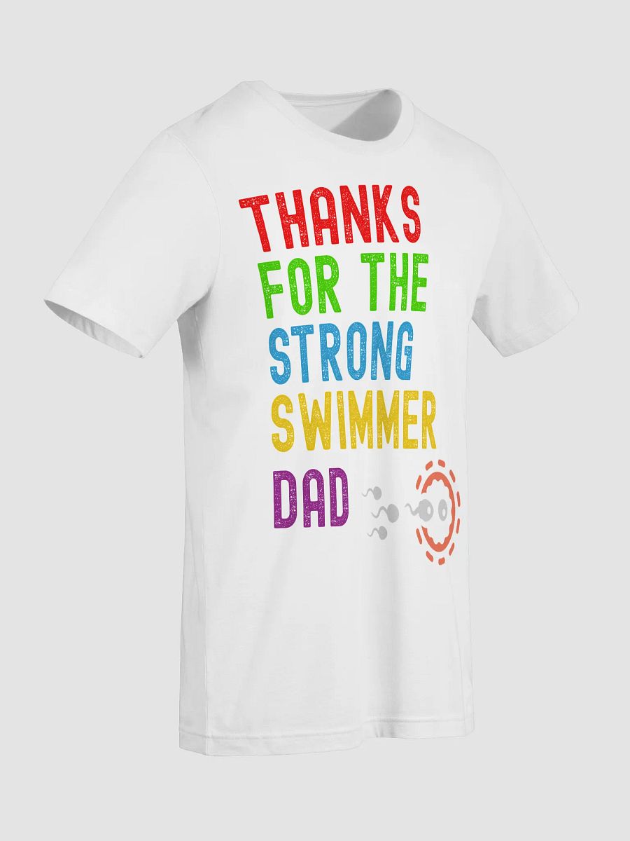 Colorful Graphic Swimmer Dad T-Shirt product image (99)