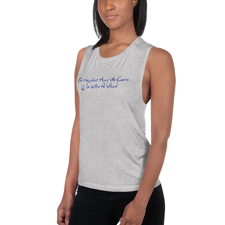 Happiest Place On Earth Is With A Vixen Flowy Tank Top product image (14)
