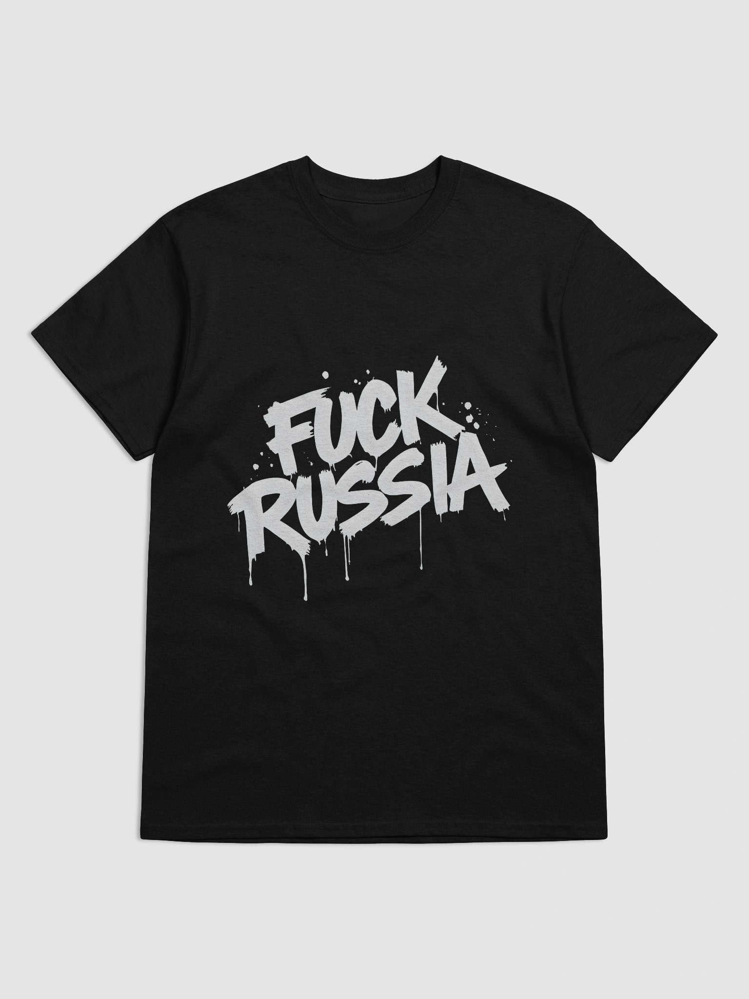 Rebel Graffiti 'Fuck Russia' Statement Tee product image (47)