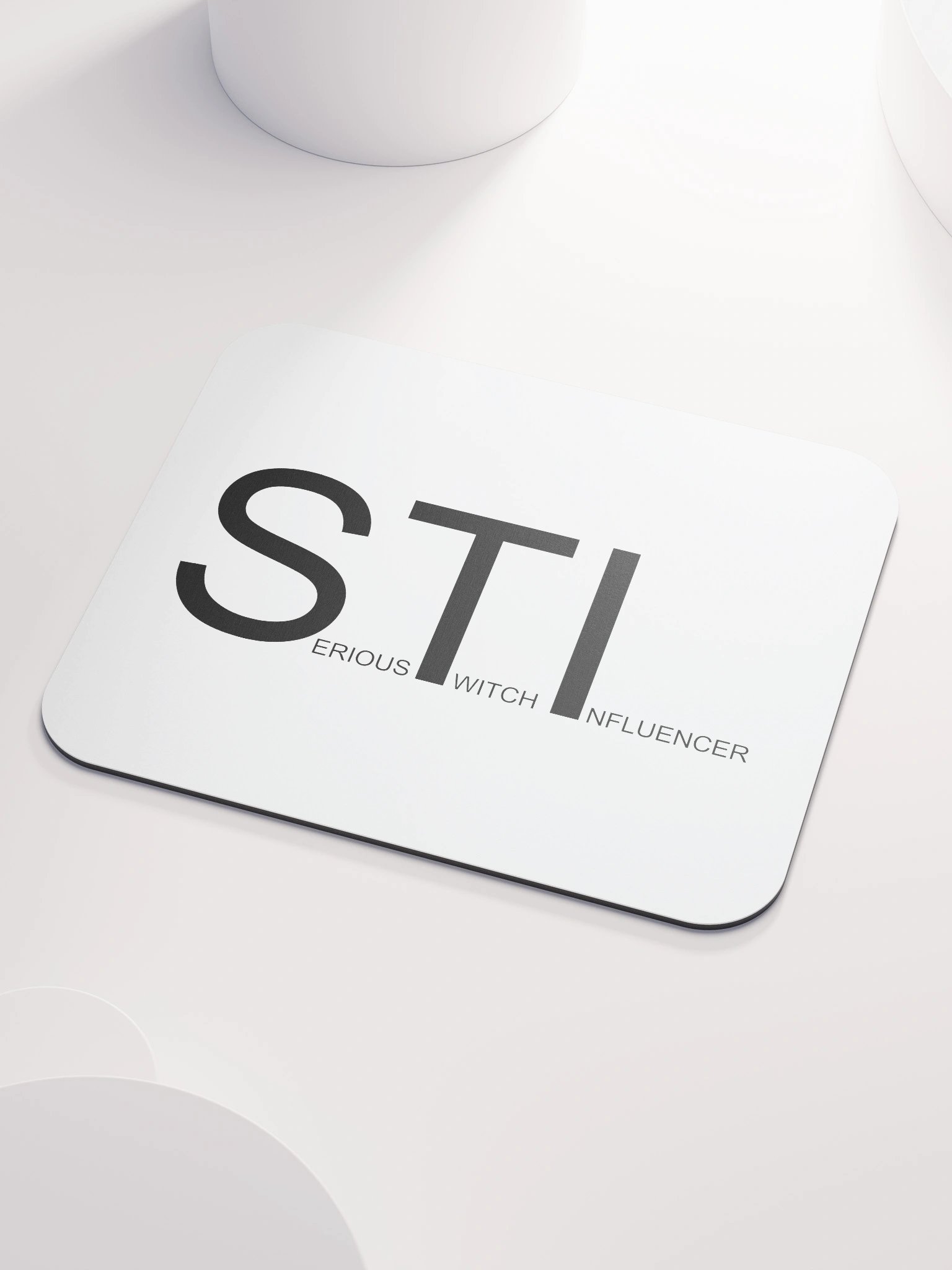 Serious Twitch Influencer Mouse Pad product image (3)