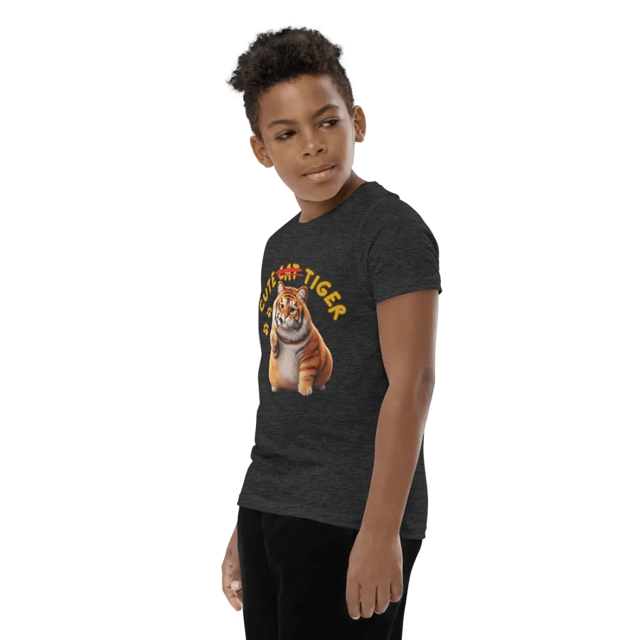 'Cute Not Cat But Tiger' Youth T-Shirt 🐱🐯😄 product image (52)
