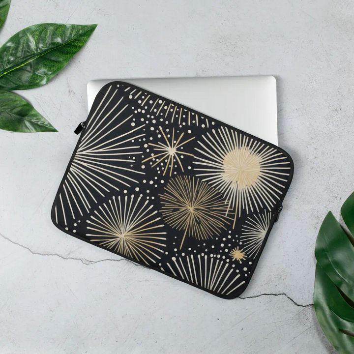 'Dandelions in the Night' Laptop Cover product image (2)