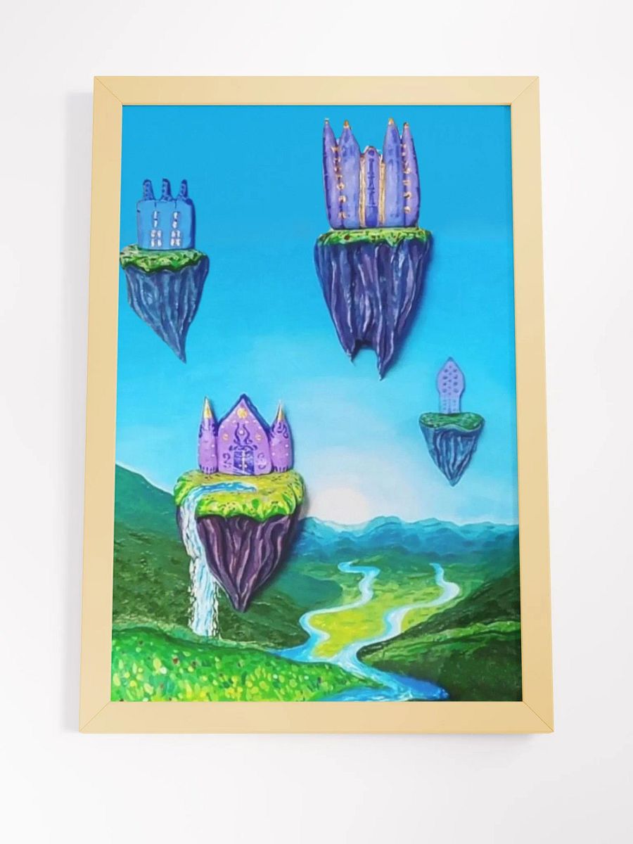 Fantasy World Framed Print product image (6)