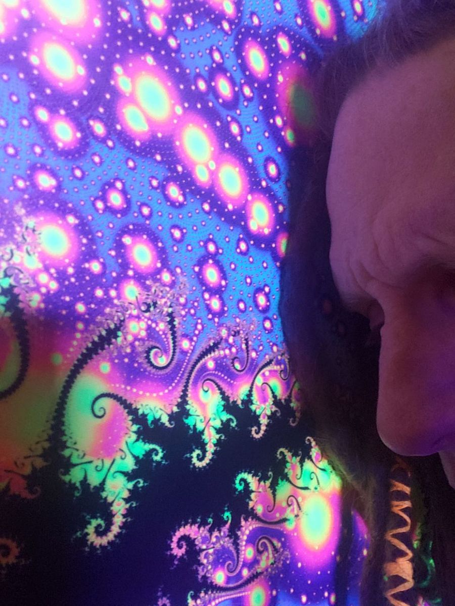 UV fractal tapestry - Galactic Fire product image (5)