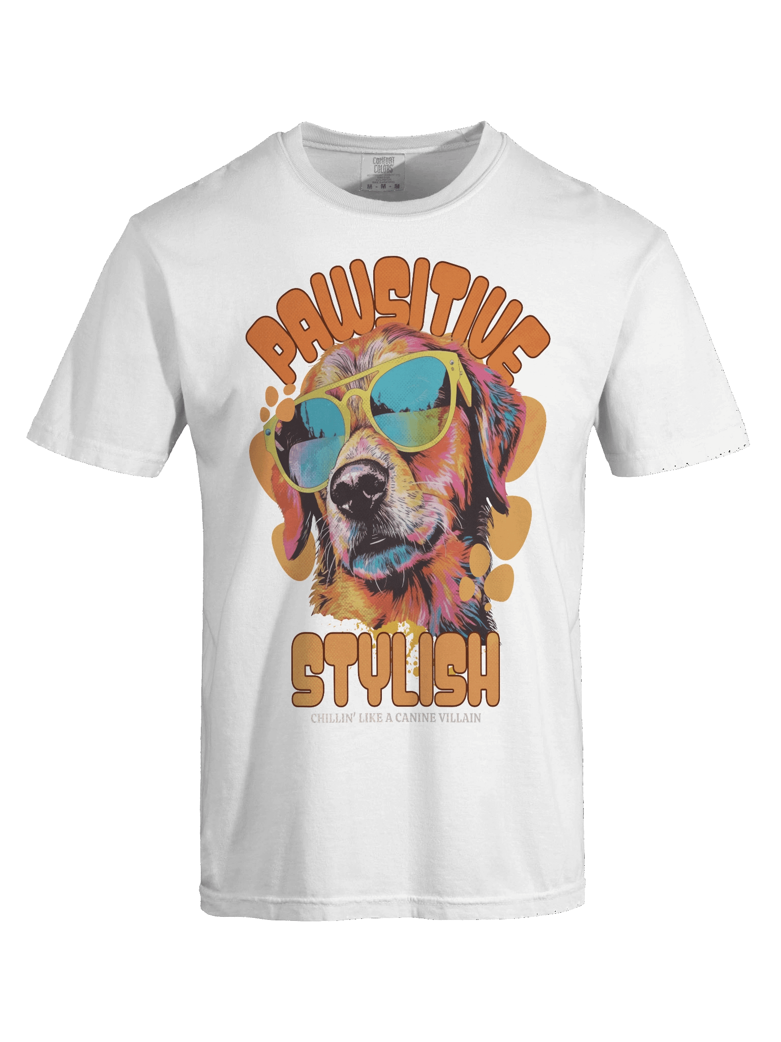 Pawsitive Stylish | Comfort Colors Unisex T-Shirt product image (8)