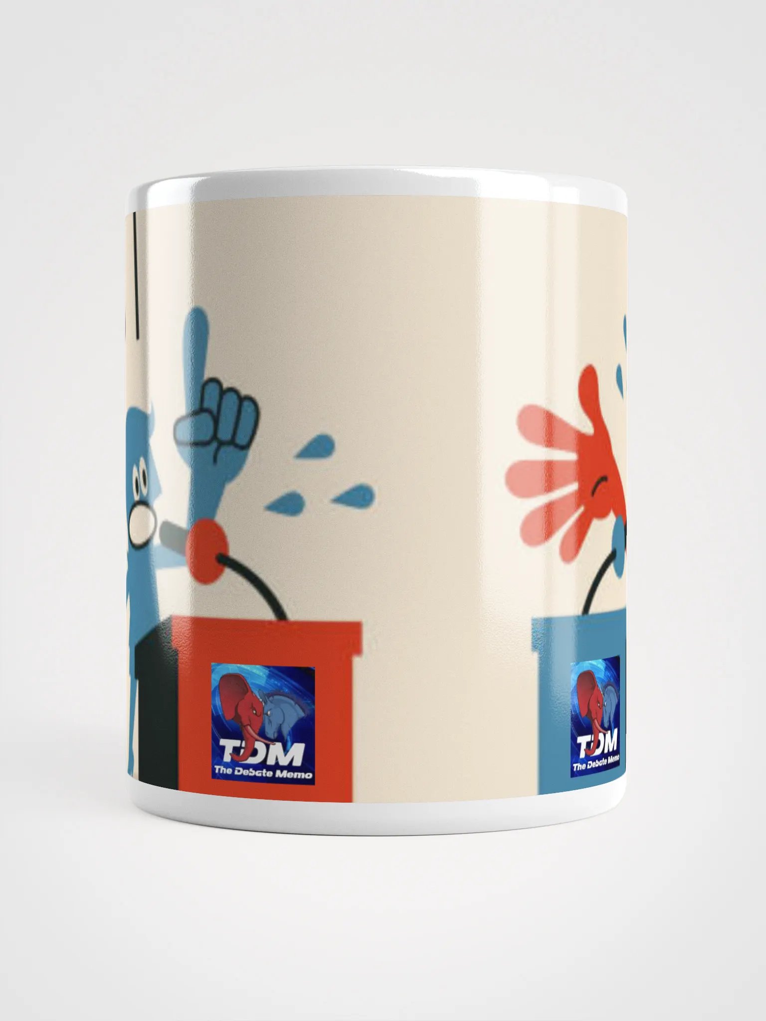 Debate Glossy Mug product image (5)