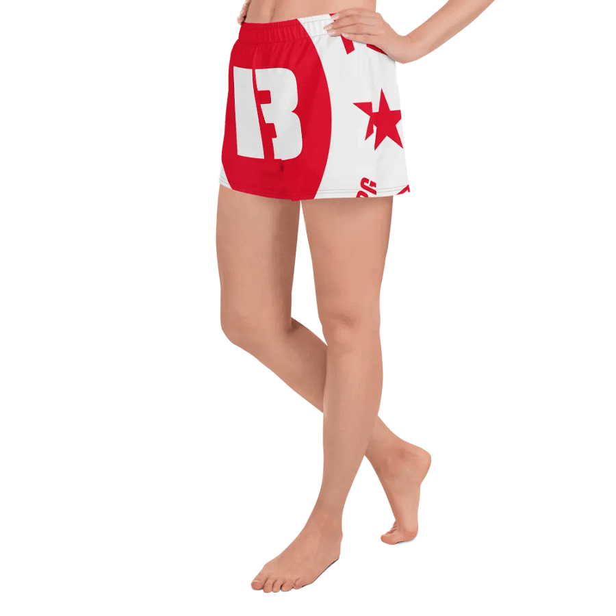 IFBNewsfeed.Org's All-Over Print Women's Athletic Short Shorts product image (4)
