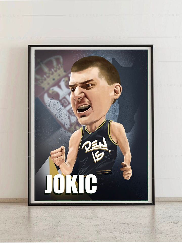 The Art of the Game 2025 All-Star Nikola Jokic product image (1)