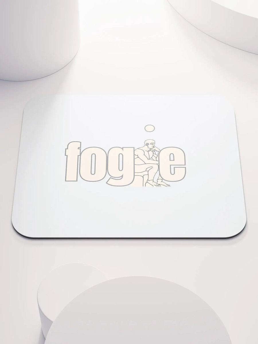 Contemplative Fogie Thinker Mouse Pad product image (1)