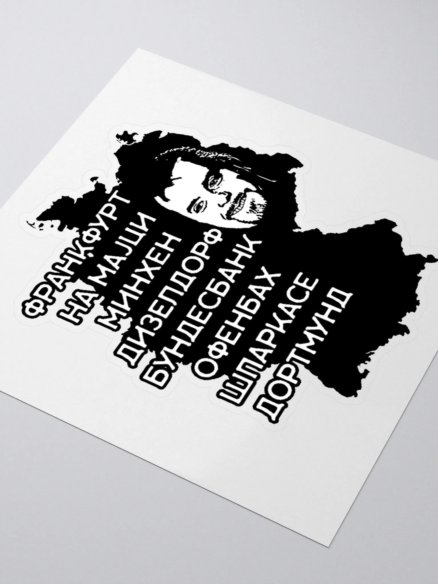 Biber Rane Kiss Cut Stickers by Allcolor product image (3)